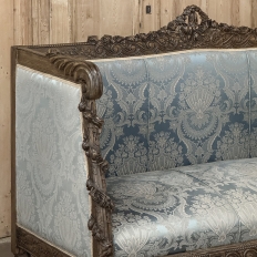 19th Century French Louis XVI Canape ~ Settee