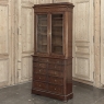 19th Century Louis Philippe Period Walnut Bookcase