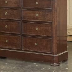 19th Century Louis Philippe Period Walnut Bookcase