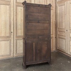 19th Century Louis Philippe Period Walnut Bookcase