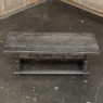 Rustic Antique Oak Coffee Table with Drawers