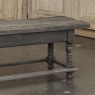Rustic Antique Oak Coffee Table with Drawers