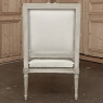 19th Century Louis XVI Painted Salon Armchair ~ Fauteuil