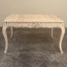 Country French Liègeois Régence Style Stripped Oak Writing Table