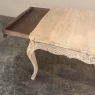 Country French Liègeois Régence Style Stripped Oak Writing Table