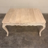 Country French Liègeois Régence Style Stripped Oak Writing Table