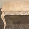 Country French Liègeois Régence Style Stripped Oak Writing Table