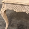 Country French Liègeois Régence Style Stripped Oak Writing Table