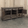Antique French Renaissance Raised Buffet in Carved Oak