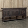 Antique French Renaissance Raised Buffet in Carved Oak
