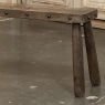 Rustic Mid-Century Brutalist Bench ~ Stool