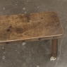 Rustic Mid-Century Brutalist Bench ~ Stool