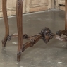 Antique French Louis XV Marble Top Center Table