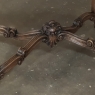 Antique French Louis XV Marble Top Center Table