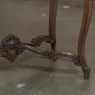Antique French Louis XV Marble Top Center Table