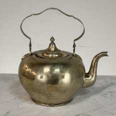 19th Century Brass Kettle