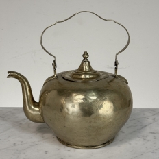 19th Century Brass Kettle
