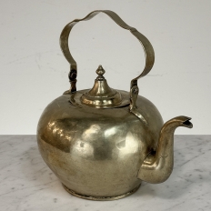 19th Century Brass Kettle