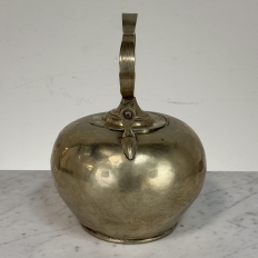 19th Century Brass Kettle