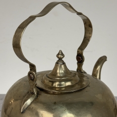19th Century Brass Kettle