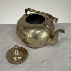 19th Century Brass Kettle