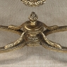 19th Century French Louis XVI Gilded Marble Top Oval Center Table