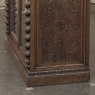 19th Century French Renaissance Revival Oak Vitrine ~ Credenza