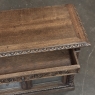 19th Century French Renaissance Revival Oak Vitrine ~ Credenza