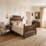 19th Century French Walnut Renaissance Revival Queen Bed
