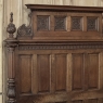 19th Century French Walnut Renaissance Revival Queen Bed