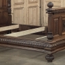 19th Century French Walnut Renaissance Revival Queen Bed