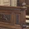 19th Century French Walnut Renaissance Revival Queen Bed