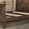 19th Century French Walnut Renaissance Revival Queen Bed
