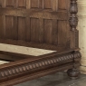 19th Century French Walnut Renaissance Revival Queen Bed
