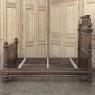 19th Century French Walnut Renaissance Revival Queen Bed