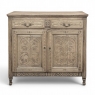 18th Century Country French Louis XVI Buffet in Stripped Oak
