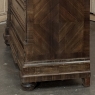 19th Century Napoleon III Neoclassical Rosewood Commode with Original Carrara Marble