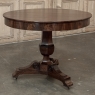 19th Century French Louis Philippe Period Mahogany Center Table