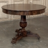 19th Century French Louis Philippe Period Mahogany Center Table