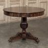 19th Century French Louis Philippe Period Mahogany Center Table