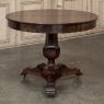 19th Century French Louis Philippe Period Mahogany Center Table