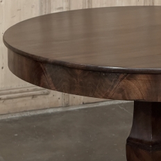 19th Century French Louis Philippe Period Mahogany Center Table