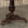 19th Century French Louis Philippe Period Mahogany Center Table