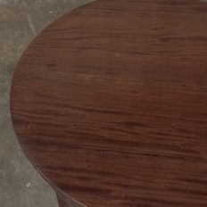 19th Century French Louis Philippe Period Mahogany Center Table