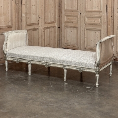 19th Century Swedish Gustavian Painted Canape ~ Daybed ~ Settee