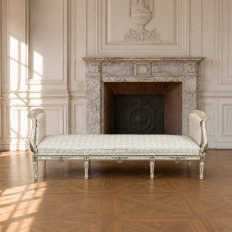 19th Century Swedish Gustavian Painted Canape ~ Daybed ~ Settee