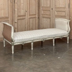 19th Century Swedish Gustavian Painted Canape ~ Daybed ~ Settee