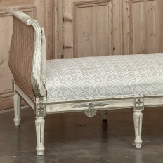 19th Century Swedish Gustavian Painted Canape ~ Daybed ~ Settee
