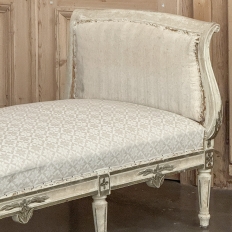 19th Century Swedish Gustavian Painted Canape ~ Daybed ~ Settee
