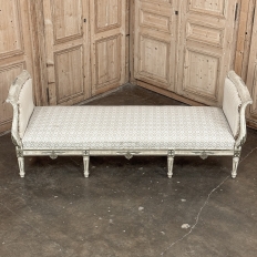 19th Century Swedish Gustavian Painted Canape ~ Daybed ~ Settee